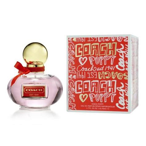 coach poppy perfume red box